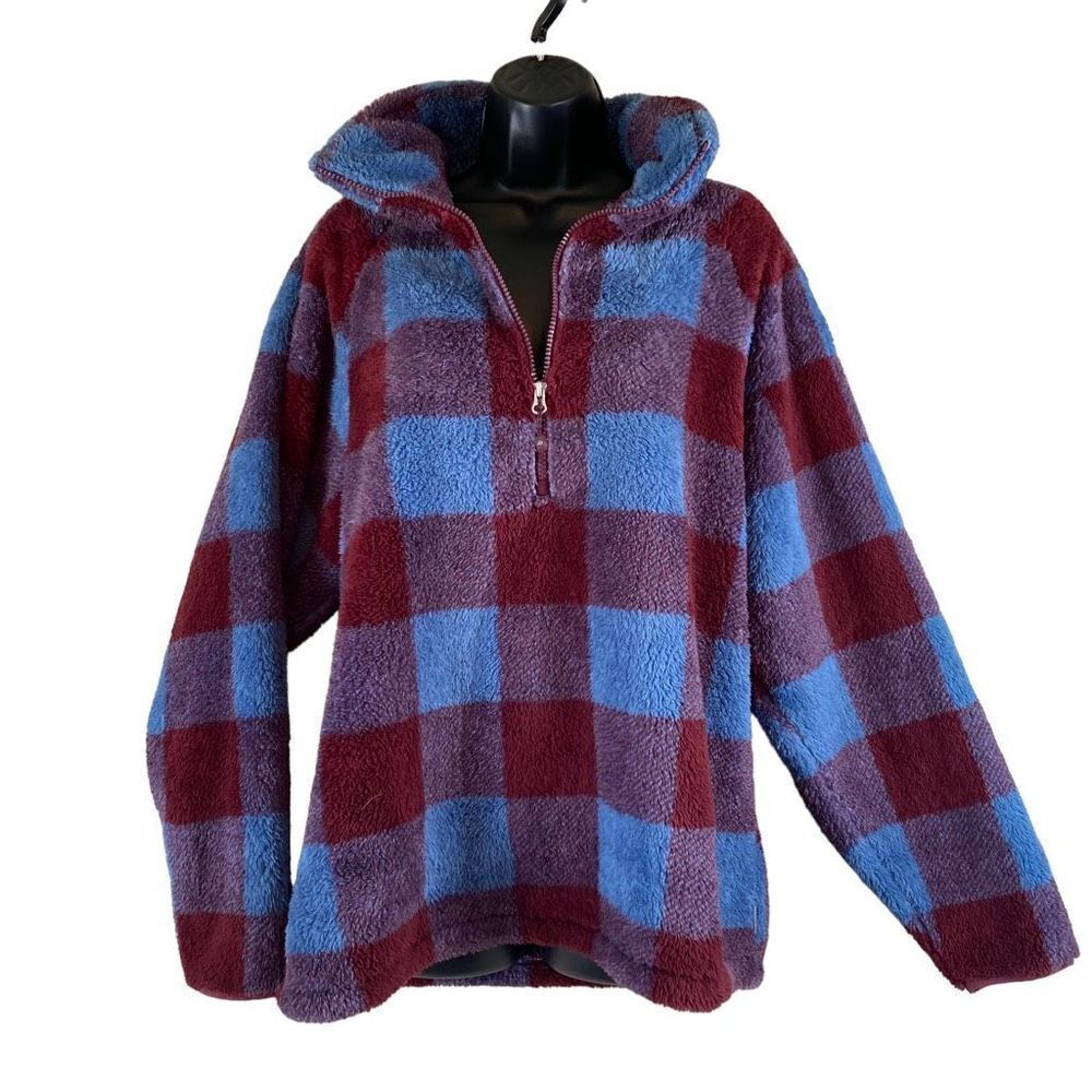 Eddie Bauer Women’s Quarter Zip Fleece ￼Pullover
